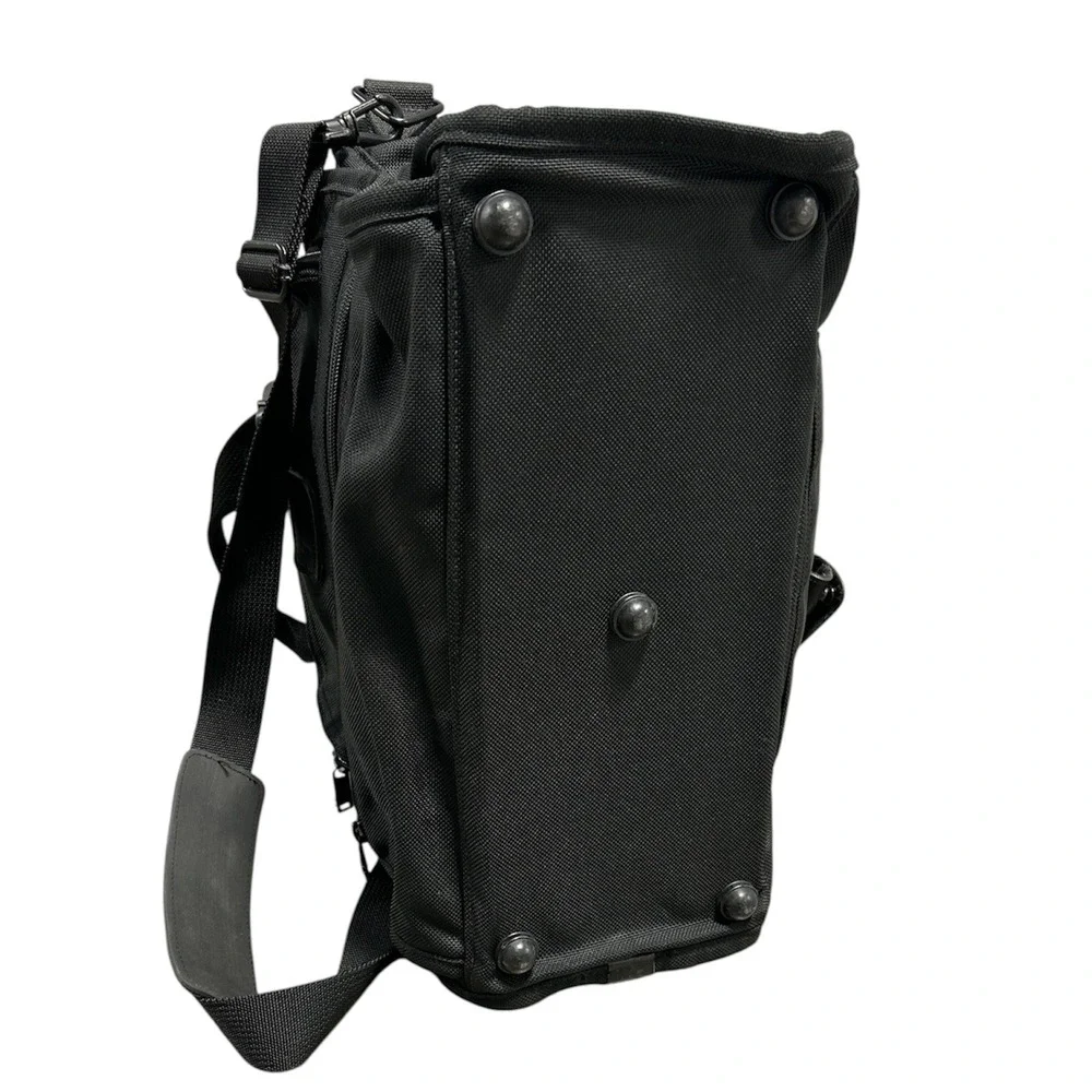 Tumi Ballistic Nylon Messenger Bag Briefcase Black Crossbody Travel Work Bag